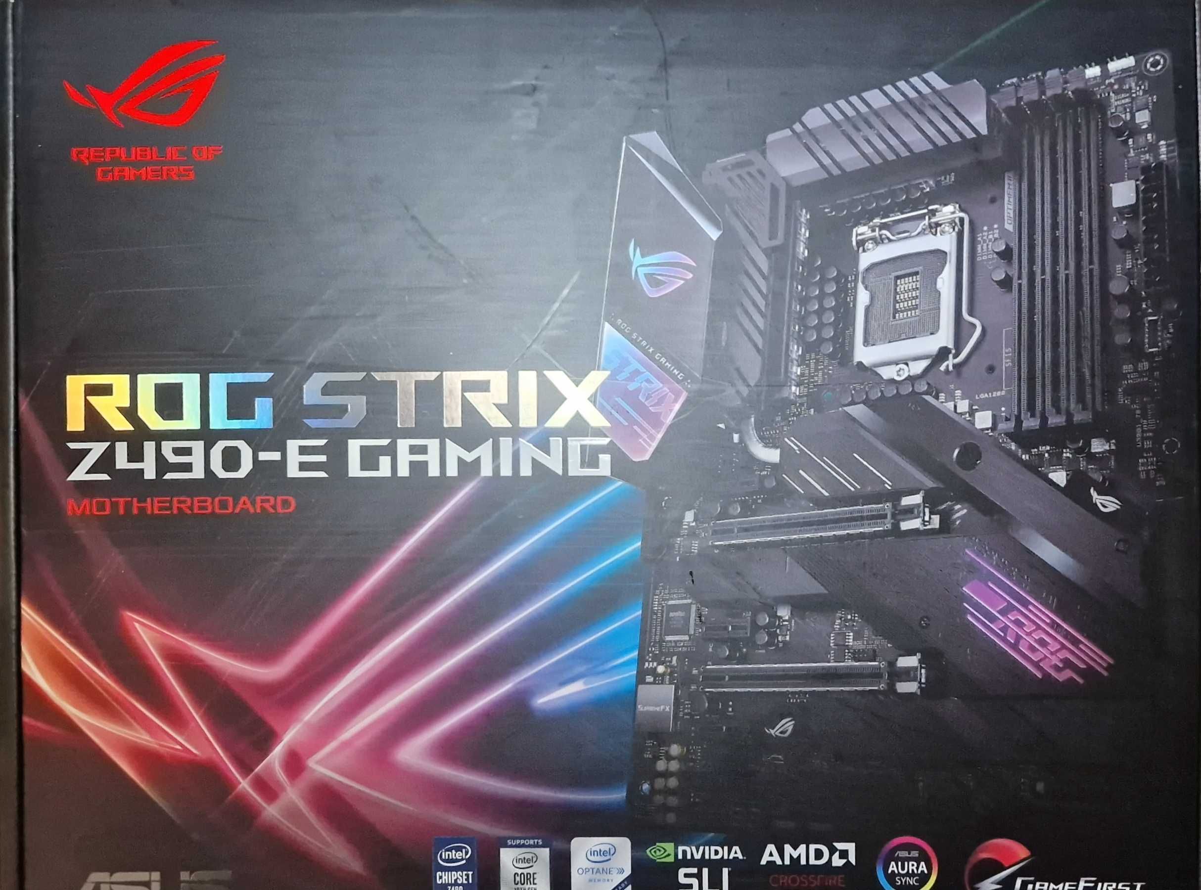 Płyta główna Asus Rog Strix Z-490 E-Gaming