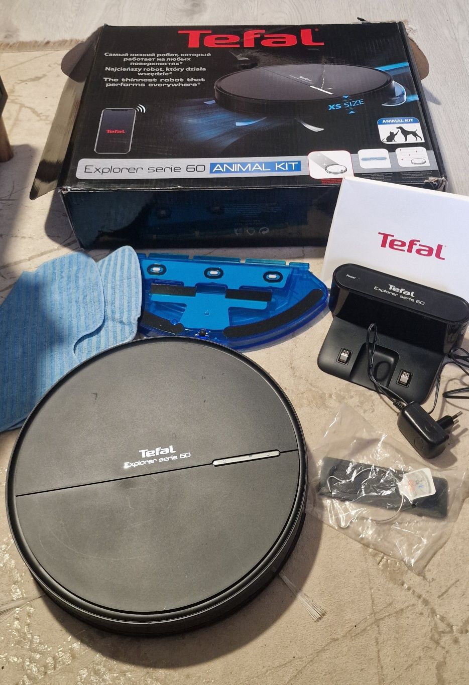 Robot sprzątający TEFAL X-plorer Serie 60