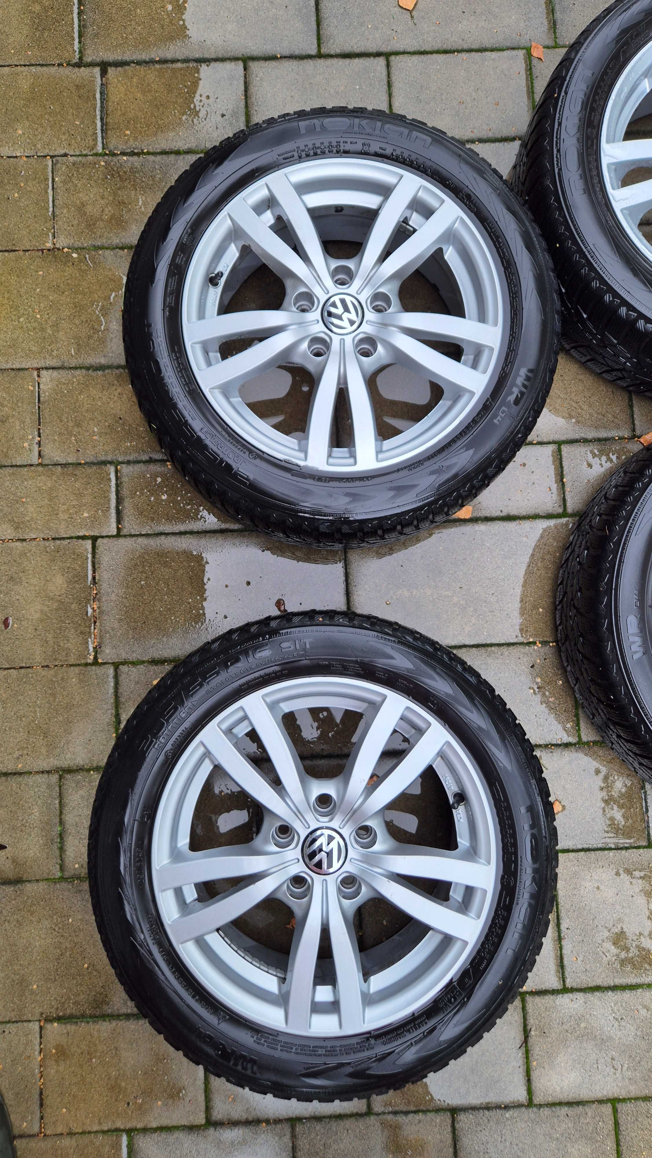 Felgi aluminiowe DEZENT TC 16” + opony zimowe Nokian WR D4 205/55R16