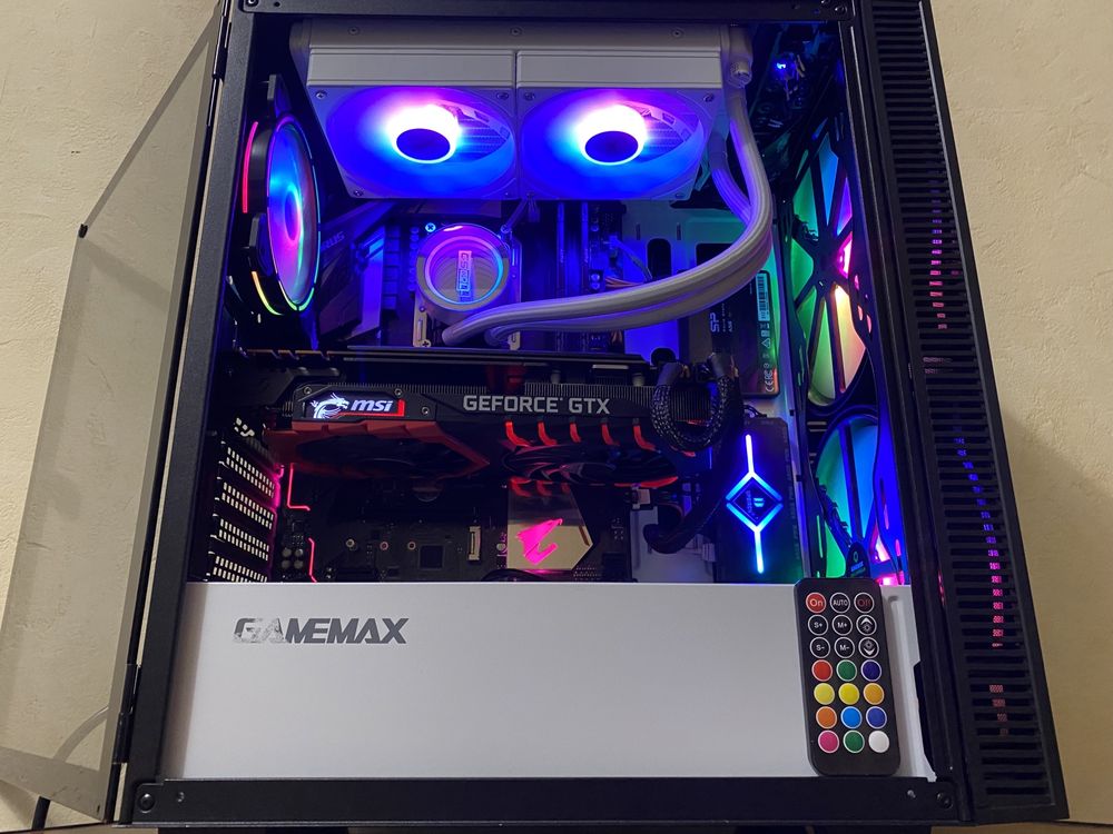 Игровой ПК Ryzen 5600, GTX 1080Ti  11Gb, ОЗУ 16Gb, SSD 240+512,HDD 320
