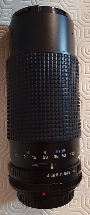 Objectiva Tokina 80-200 mm f4 para Canon