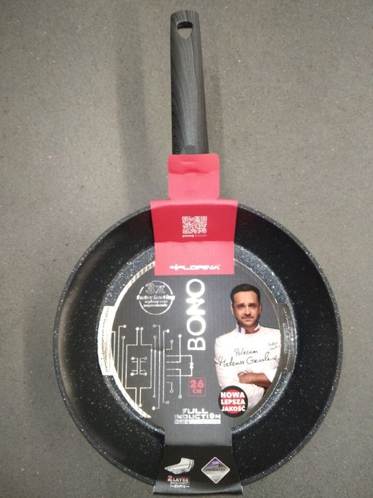 Zestaw patelni Bono 26cm i 28cm Florina Nowe