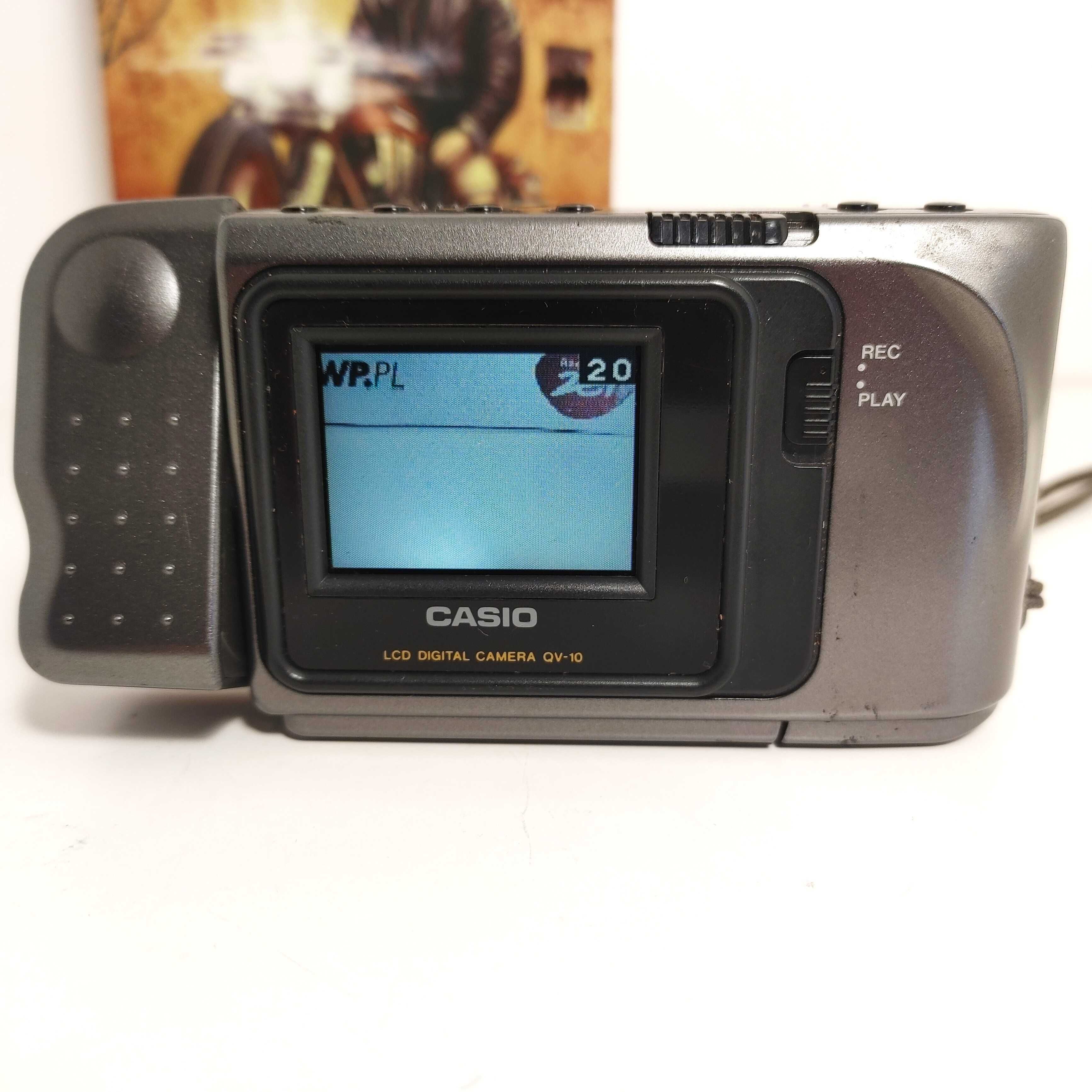 Pierwszy na świecie Cyfrowy aparat fotograficzny z LCD CASIO QV-10cia