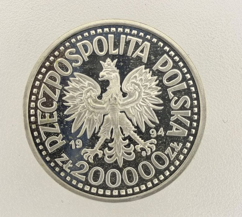 200000 złotych 1994 rok Monte Cassino