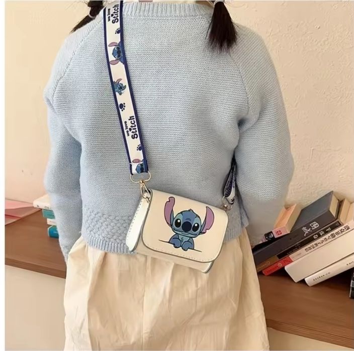 Трендовая детская сумка сумочка через плечо стич stitch