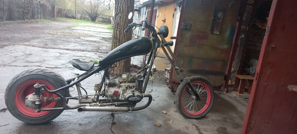 Мотоцикл не законченный проект