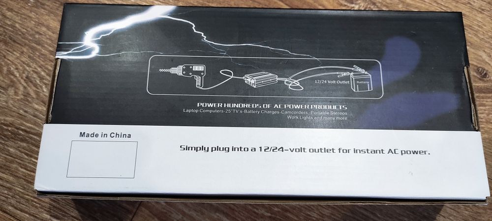 Інвертор 12В/220 Вольт, потужність 2000 Вт