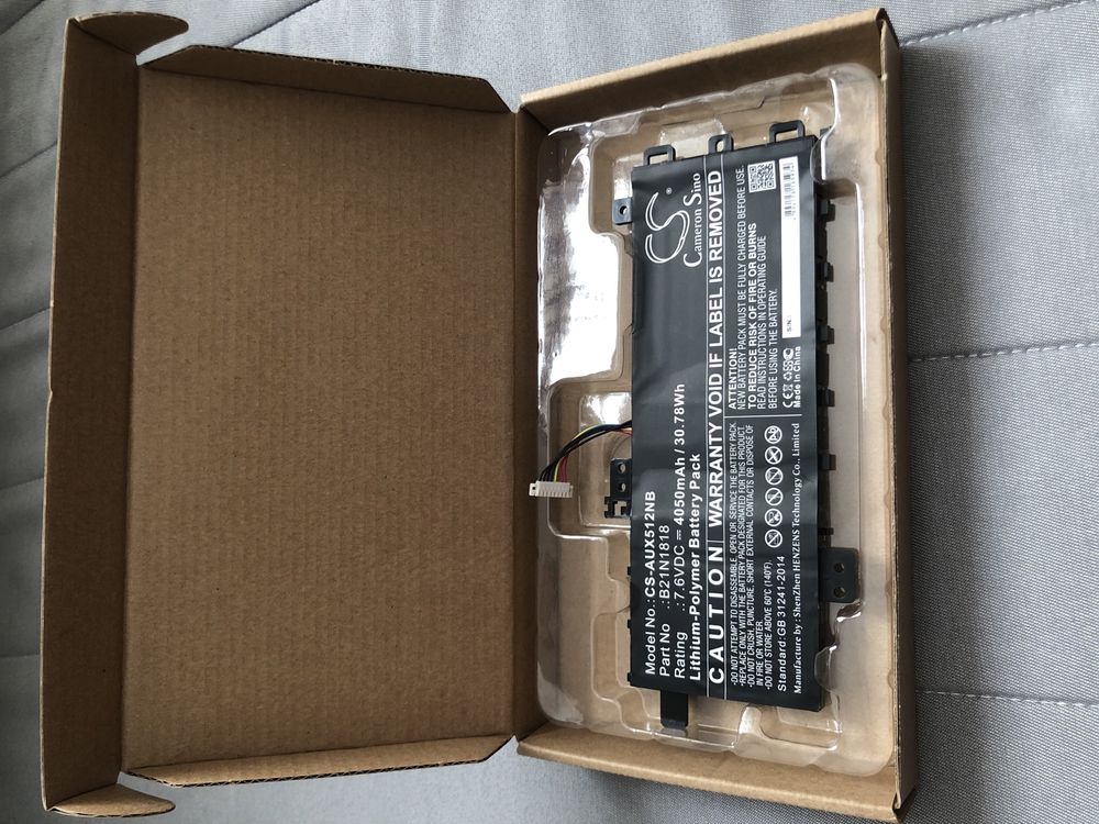 Bateria do notebooków ASUS CS-AUX512NB (4050mAh, 7.6V)