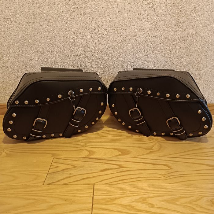 Sakwy Boczne Skóra Zamki Jakość Vt Vn Vs Xvs Xv Vl Chopper Cruiser