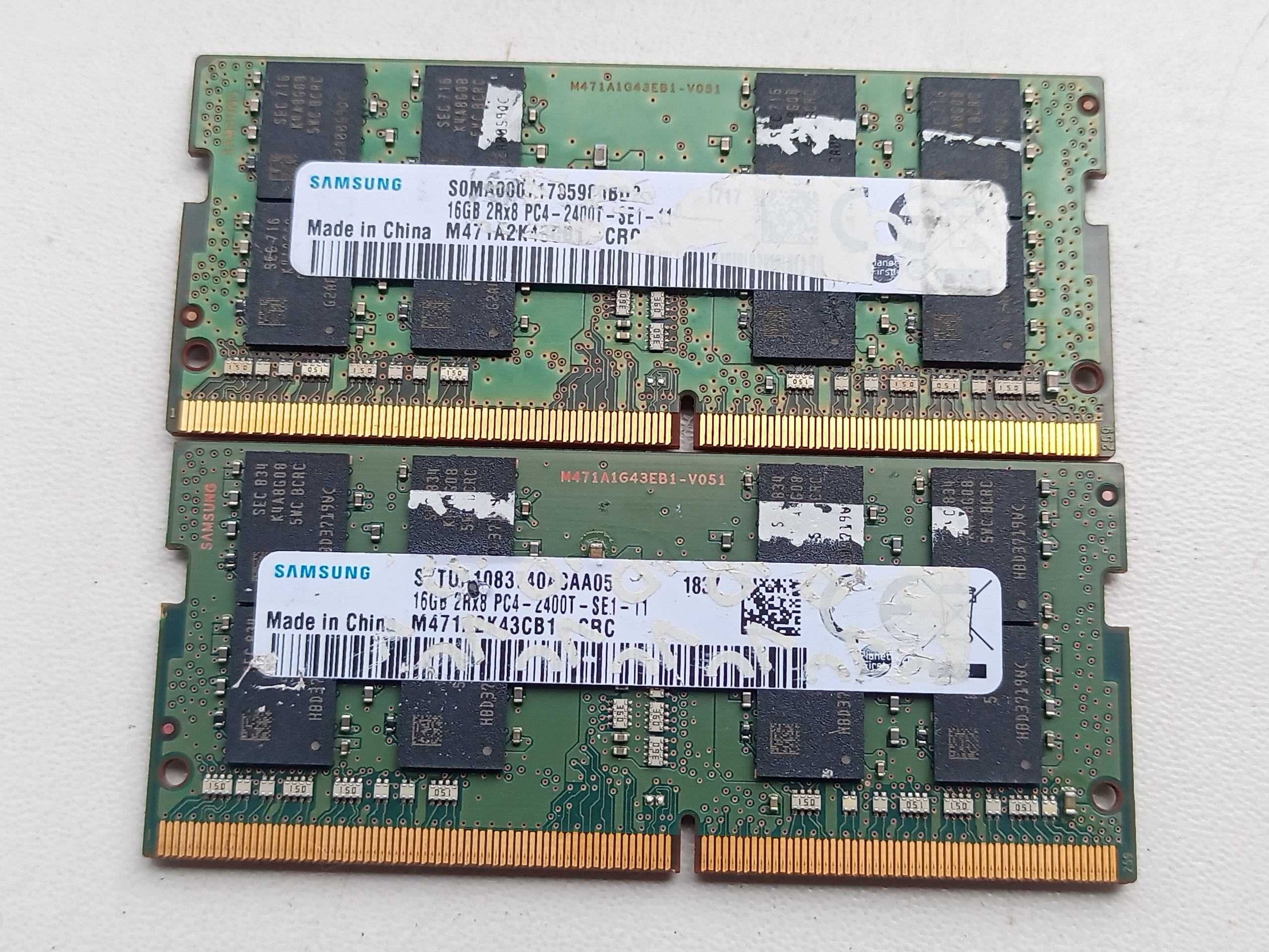 16Gb DDR4  2400MHz Samsung PC4 ноутбучна