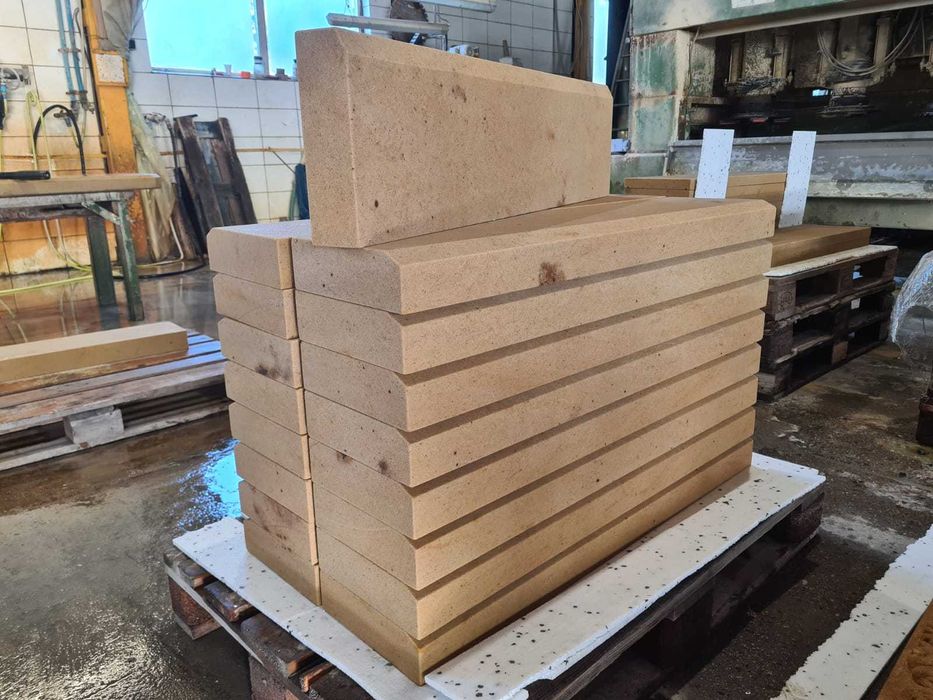 Krawężnik z piaskowca 100×25×8 cm z fazą | Kamień naturalny |