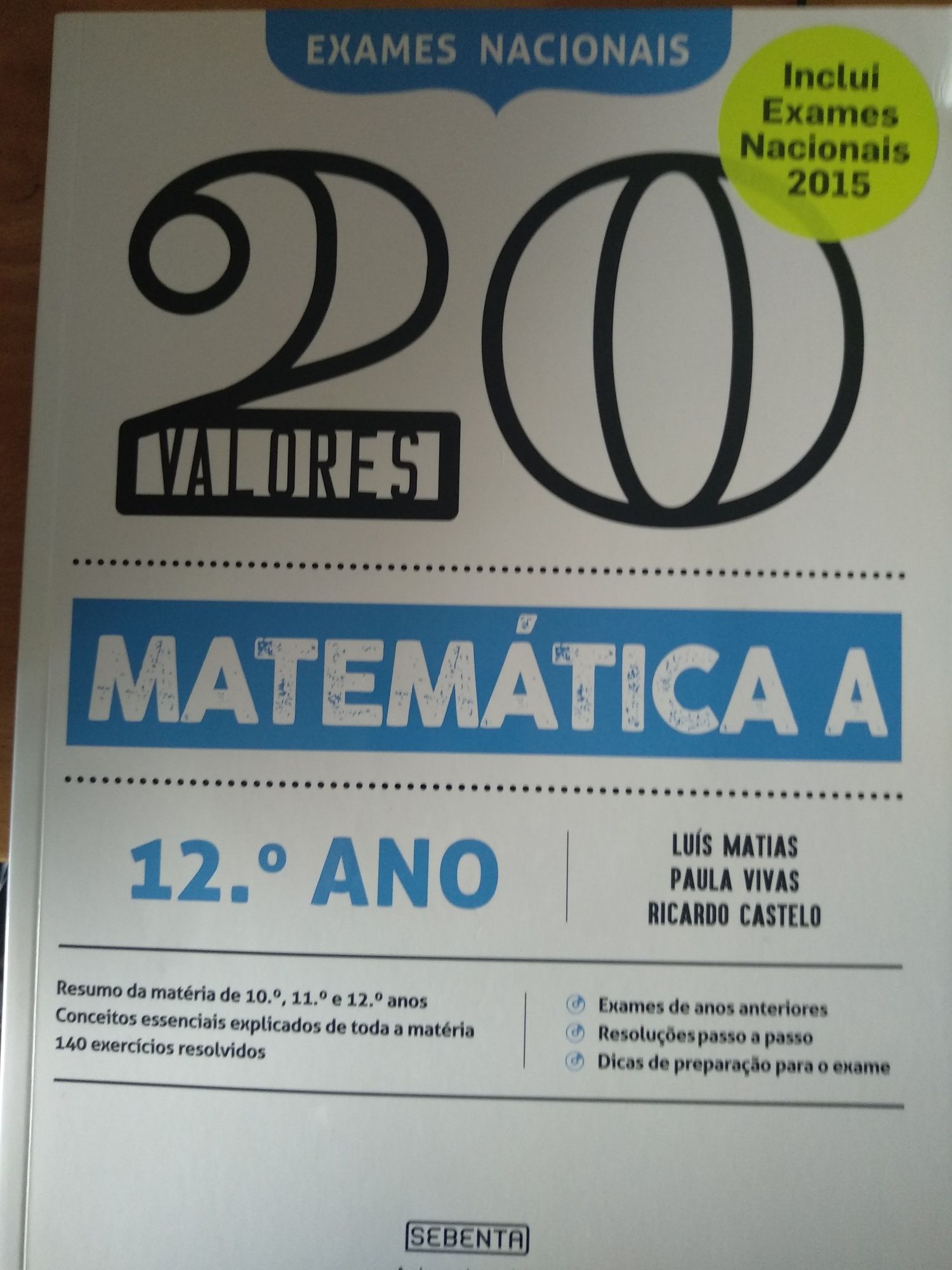 Livro e CD de Matemática  12º Ano - Novo