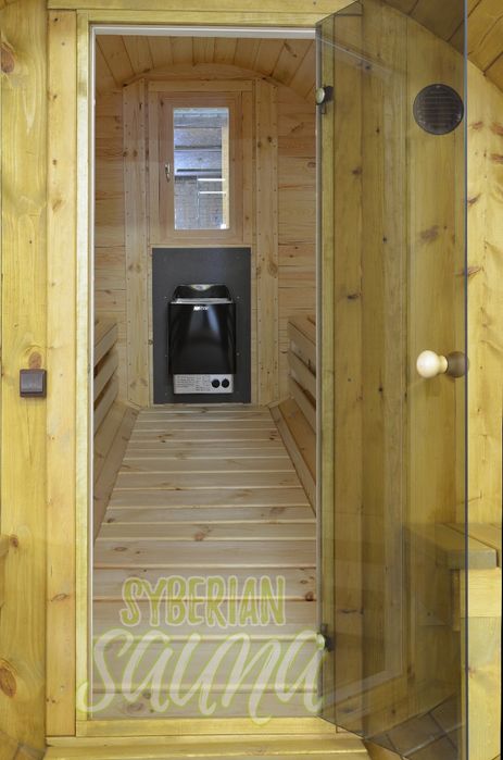 Sauna ogrodowa balia skandynawska