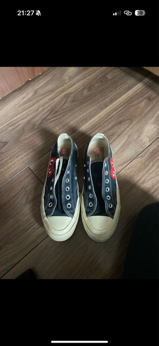 Tenisówki Converse x comme des garcons PLAY chuck 70