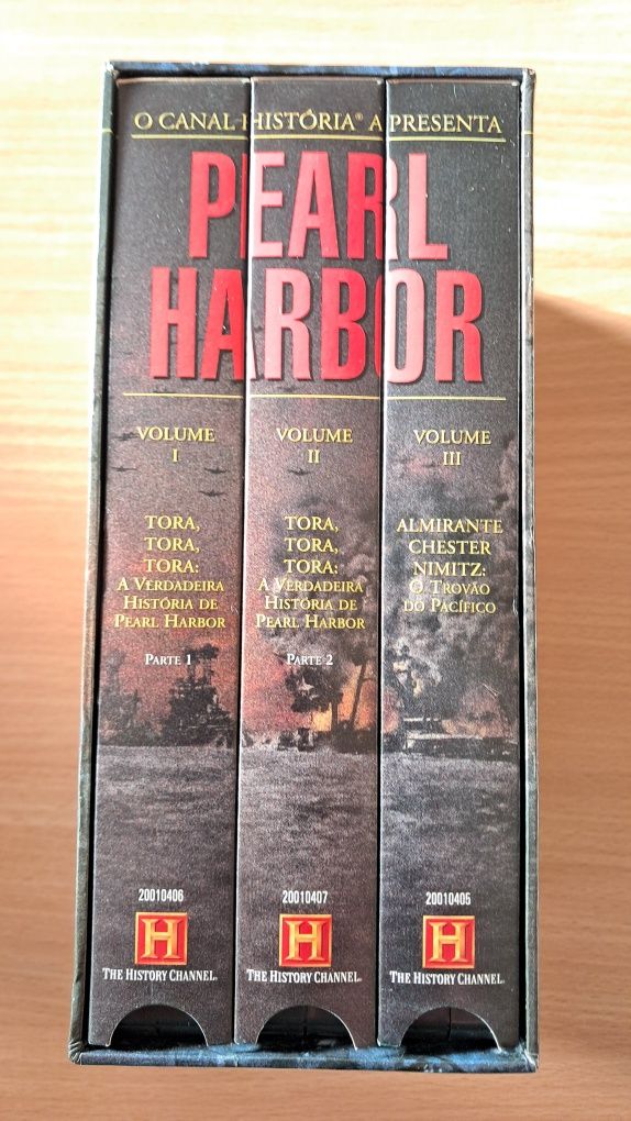 Documentário sobre Pearl Harbor em VHS