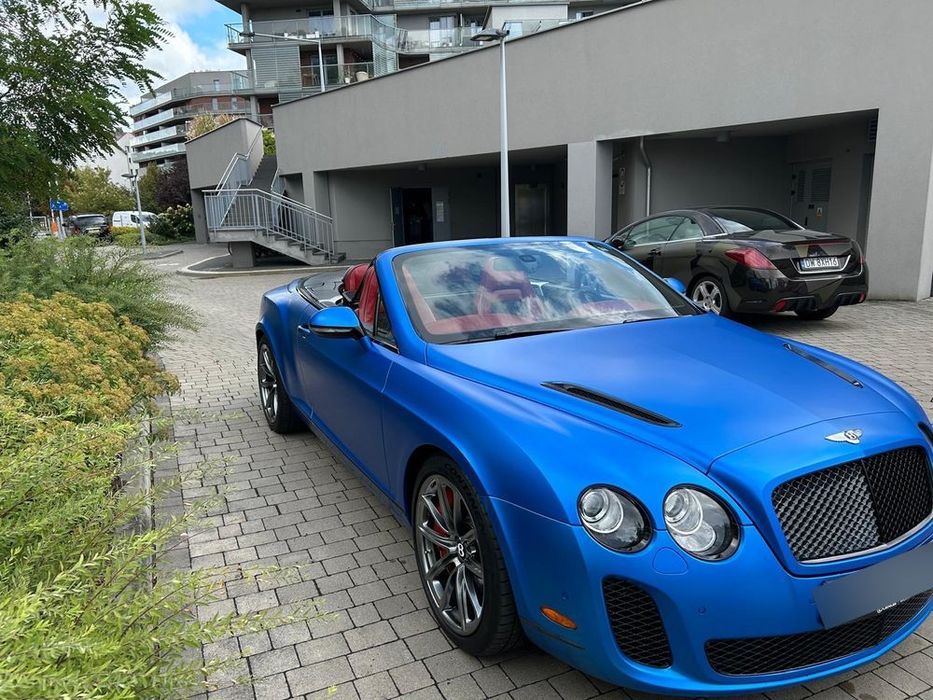 Bentley Continental GT stan idealny, bezwypadkowy, wersja Supersports