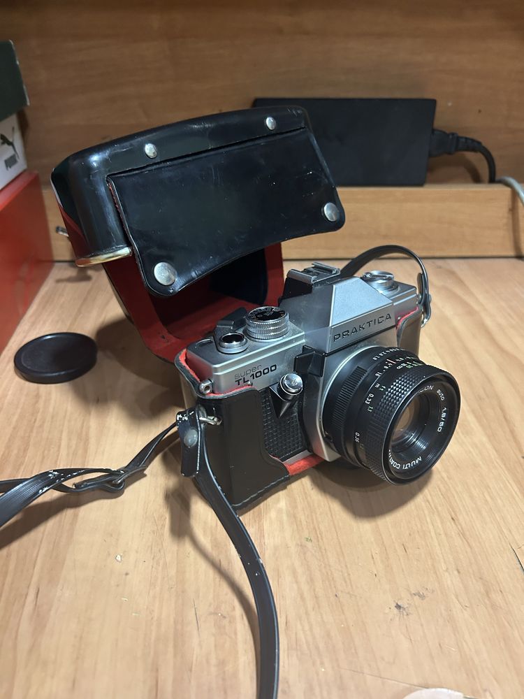 PRAKTICA Super TL1000, +додатковий обʼєктив, +вспишка