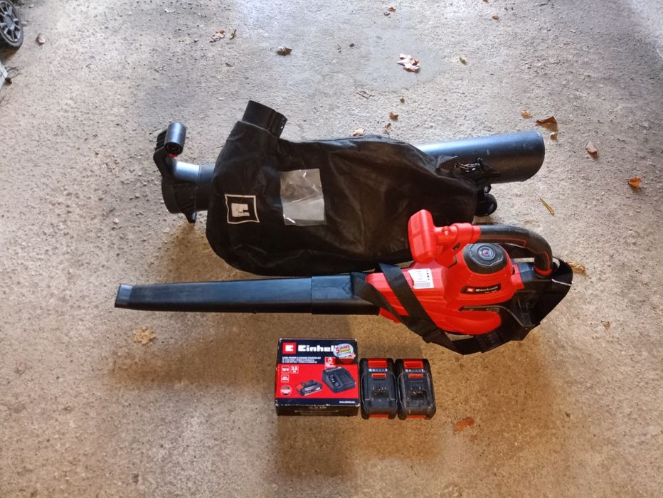 Dmuchawa do liści z odkurzaczem 2w1