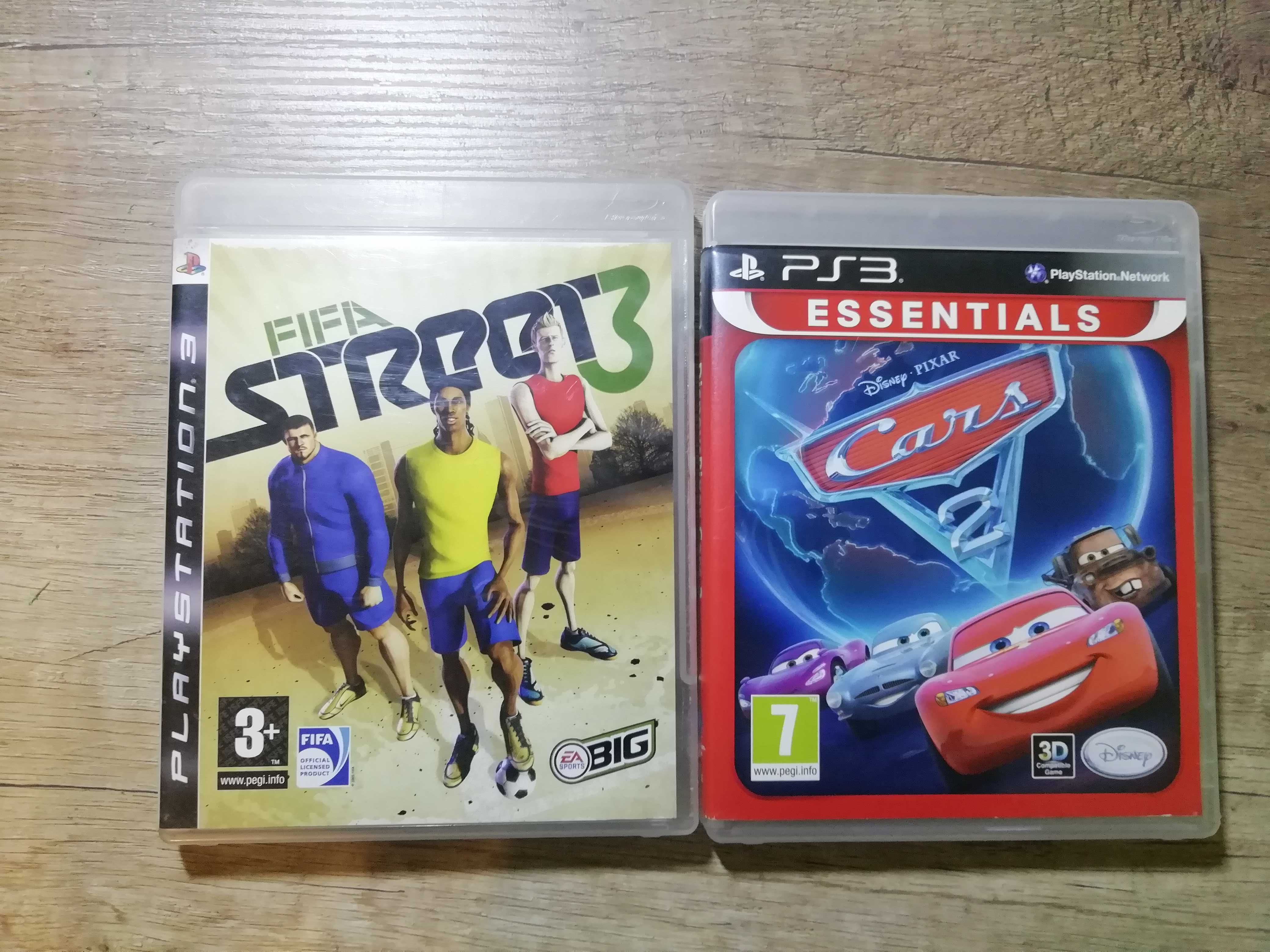 Auta 2 i FIFA Street 3 ps3