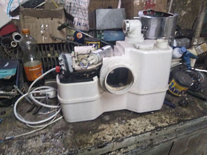 Ремонт и обслуживание канализационных насосов sololift Grundfos,, Spru