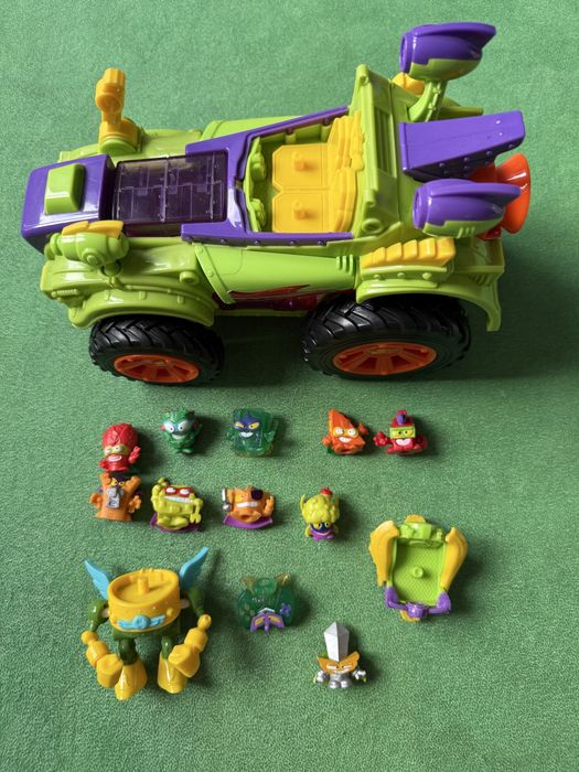 Super Zings figurki i Truck Monster Roller