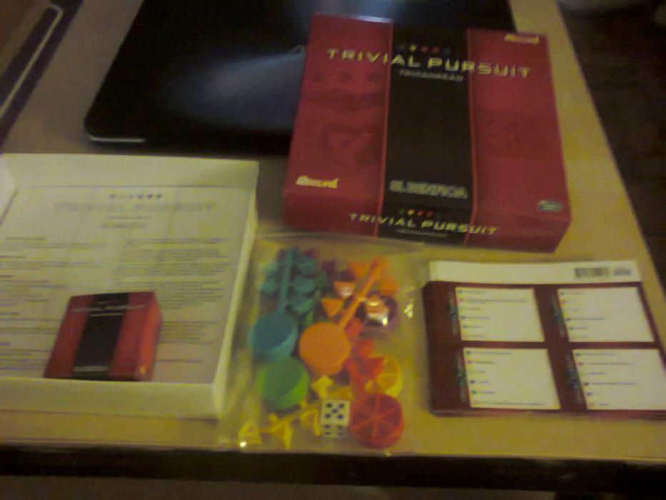 Jogo Trivial Pursuit Benfica Tricampeão