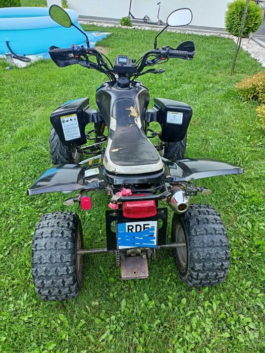 Quad SHINERAY 250 ZAREJESTROWANY + pług + łańcuchy