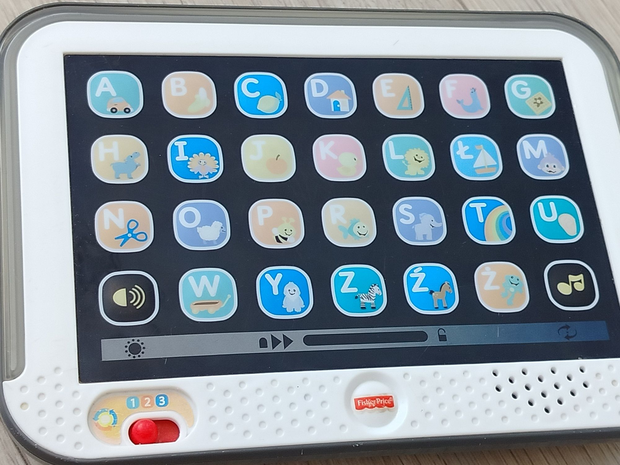 Tablet Fisher Price język polski