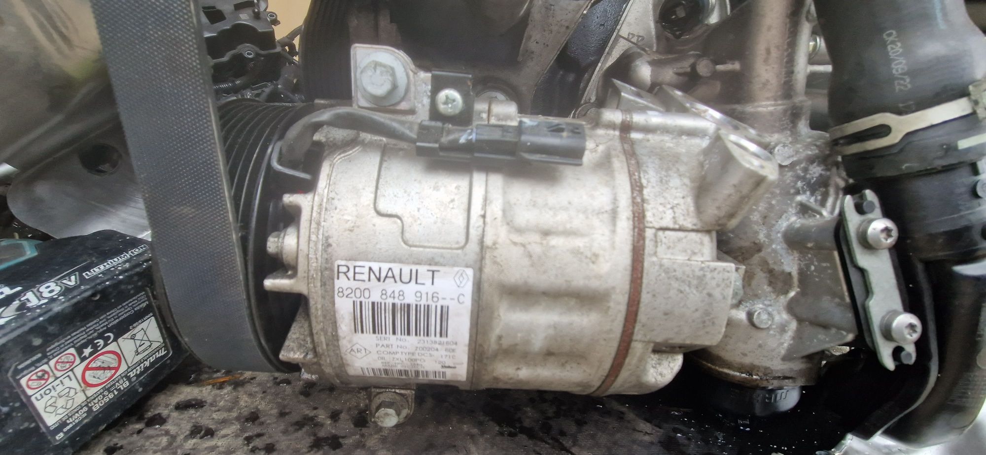 Renault master IV alternator 2023 rok 12 tyś km