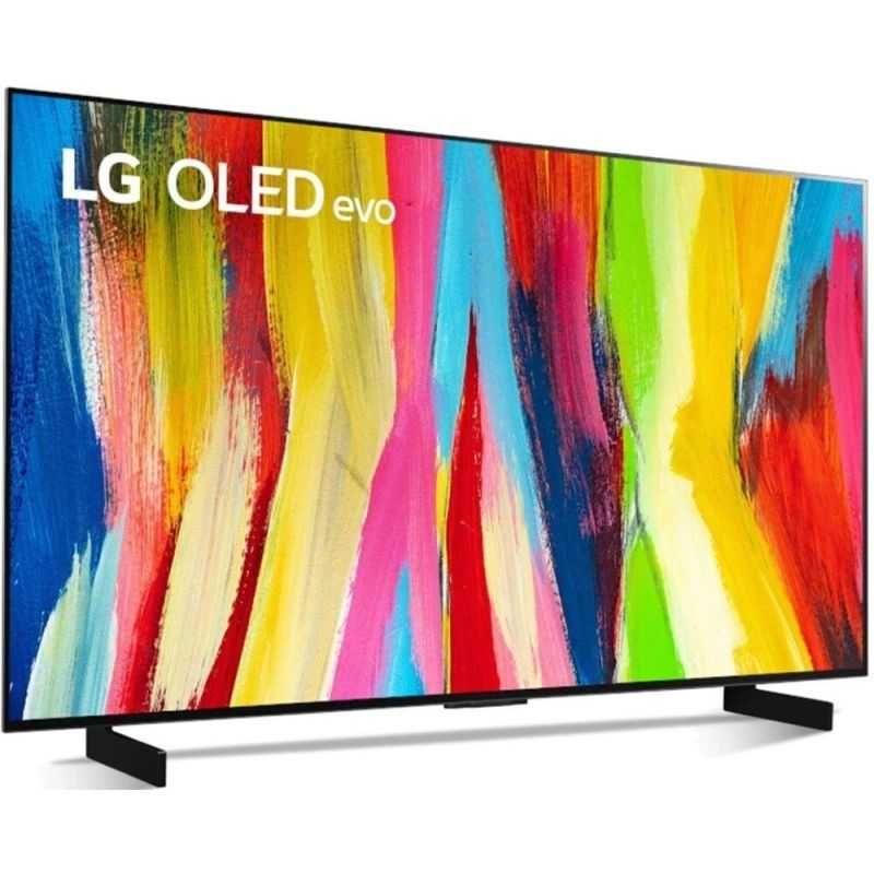 Телевізор 42 дюйми LG OLED42C27LA (OLED 120 Гц 4K Smart TV Wi-Fi)
