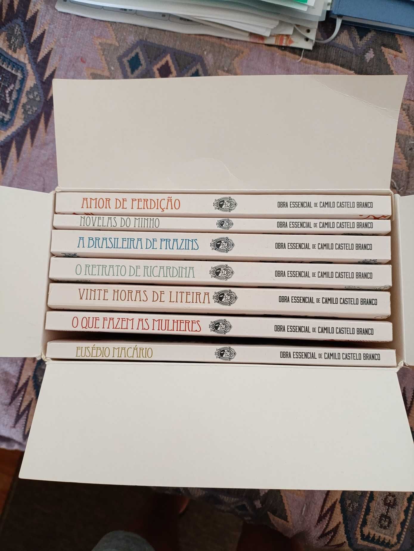 Sete livros de Camilo Castelo Branco