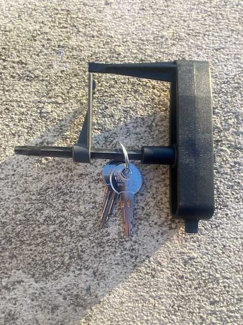 Barras Land Rover Evoque originais alumínio c/chaves segurança, aperto