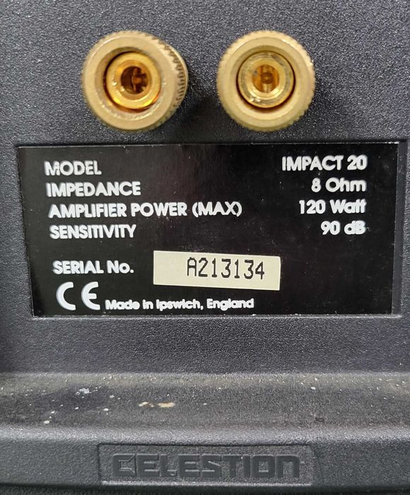 Celestion impact 20 Made in England