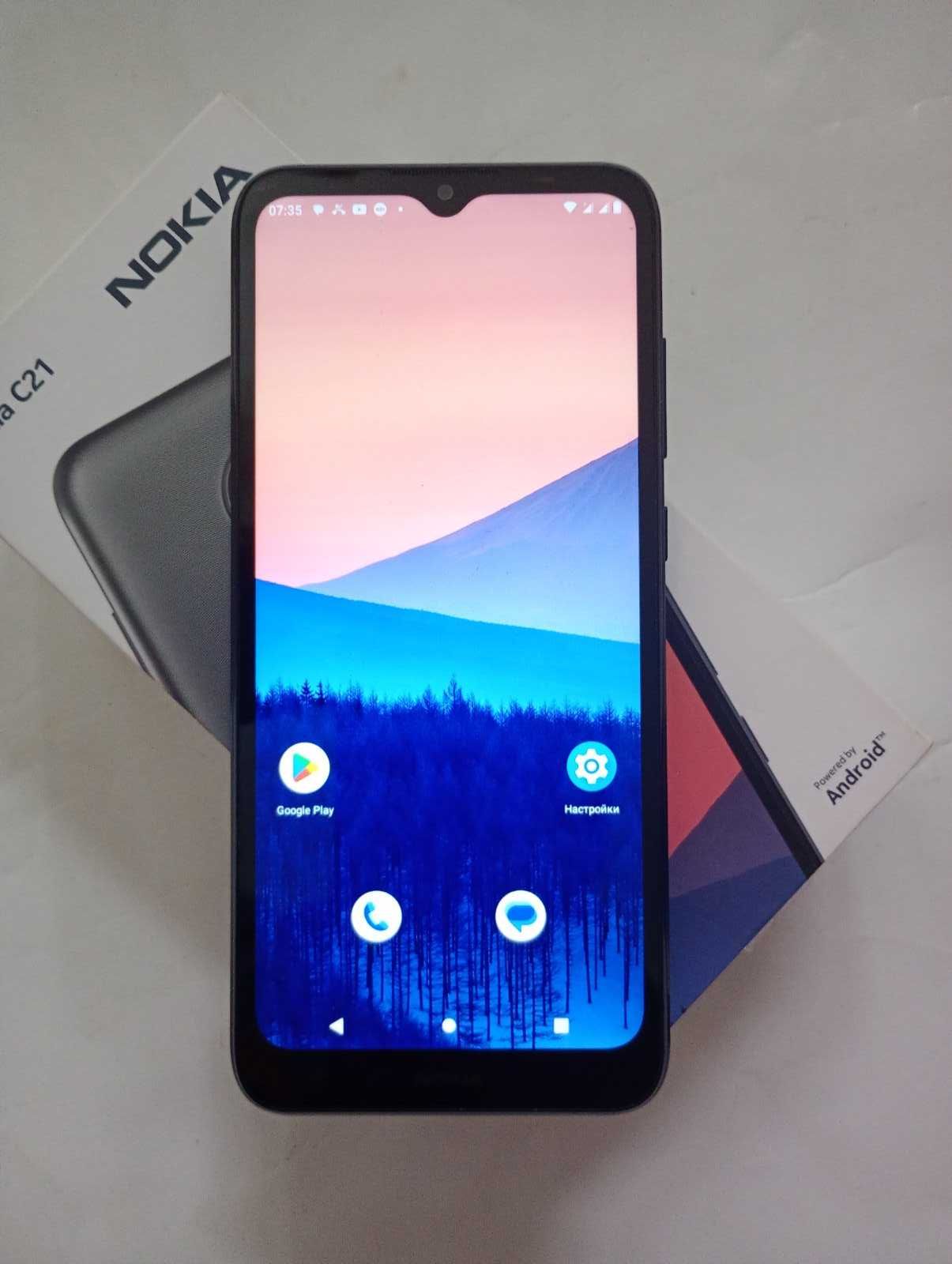 Смартфон Nokia C21 2/32GB Dark Blue, 2 симки