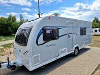 Bailey Pursuit Alu-TECH  Przyczepa 4 osobowa, łóżko małżeńskie, ogromna łazienka, mover