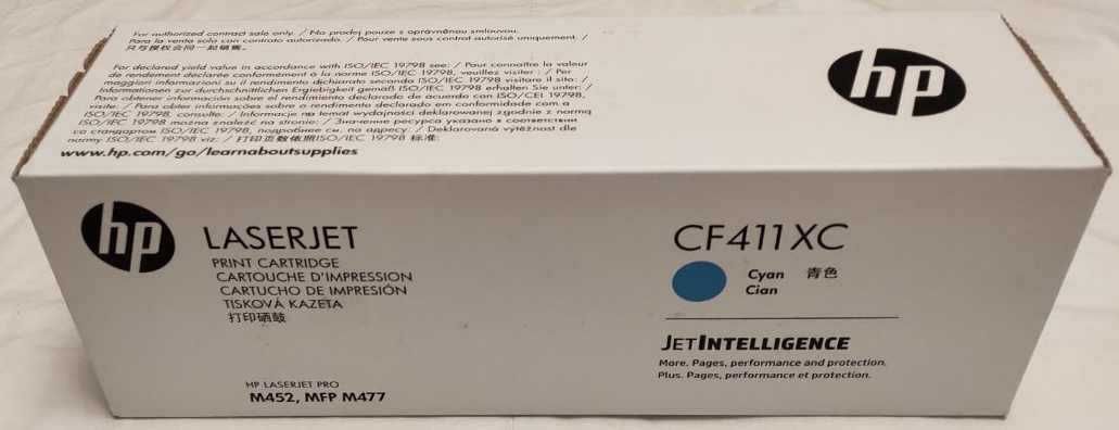 Нові запечатані картриджі  HP 410X (CF410X, CF411X, CF412X, CF413X)