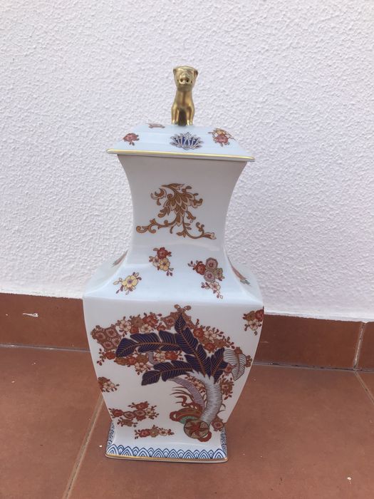 Vaso Vista Alegre Coleção Samurai