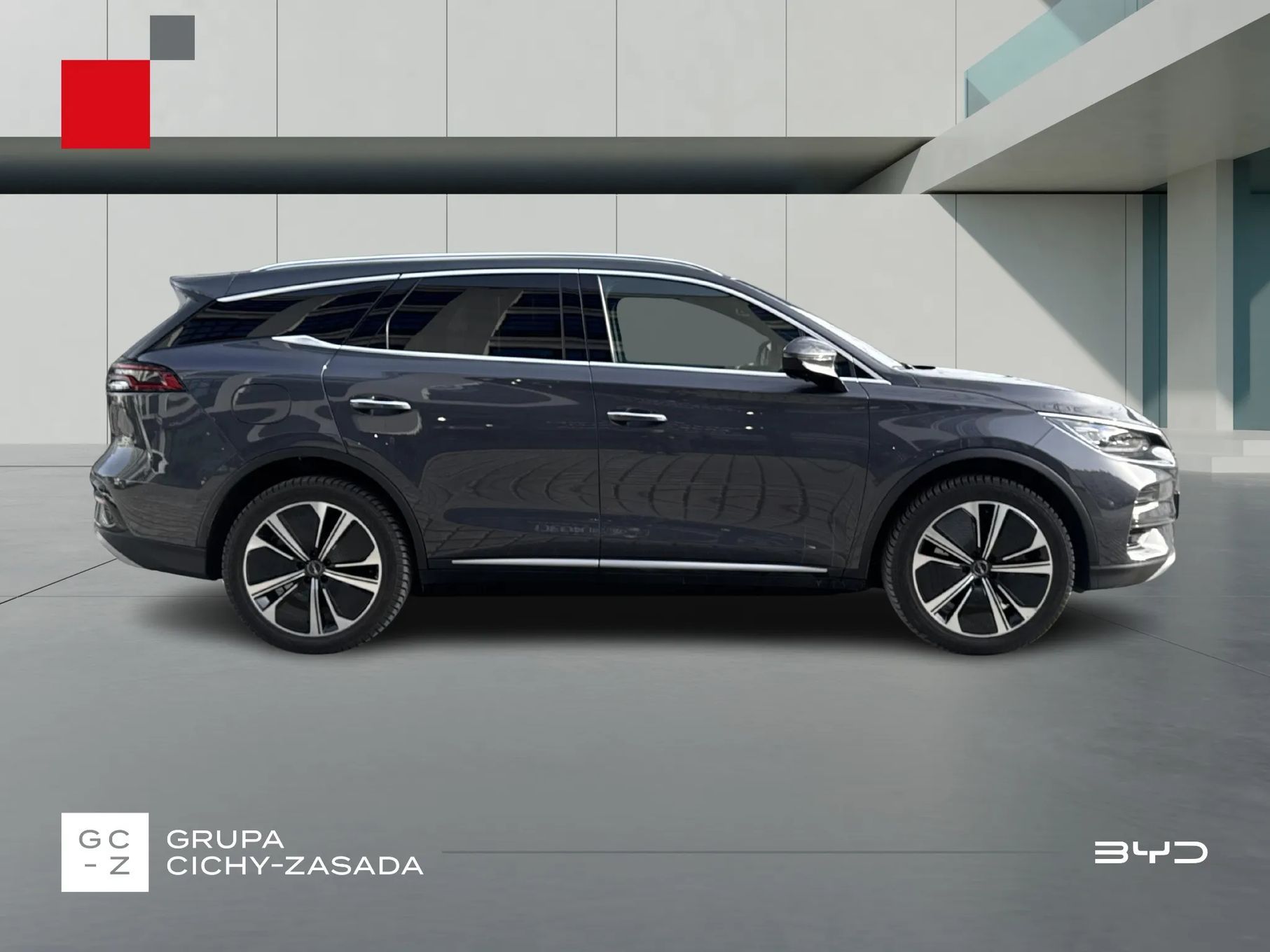 BYD Tang Flagship + Mountain Grey + Brown, CENA SPECJALNA!