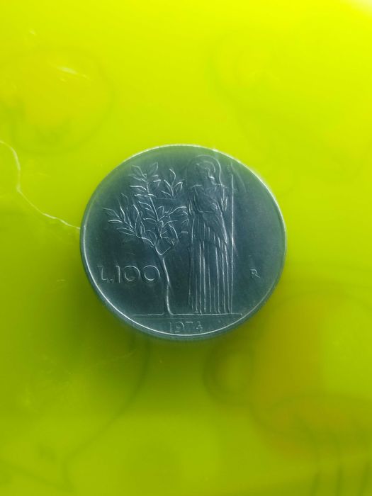 Moeda  L.100  ano 1974