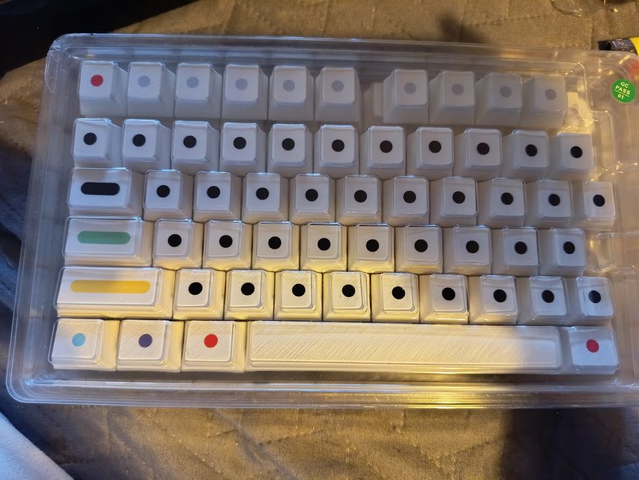 Teclas ponto para teclado mecânico