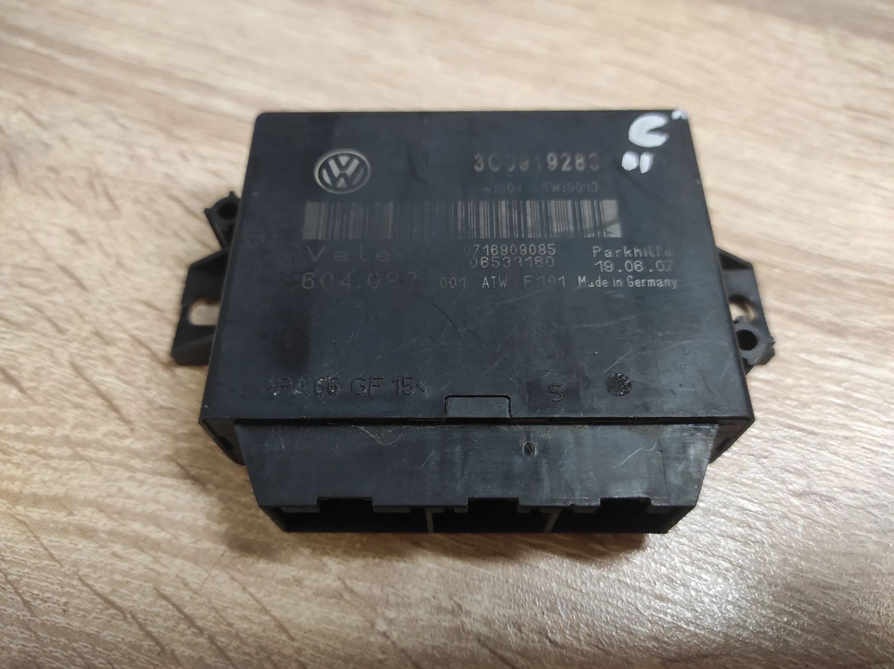 MODUŁ STEROWNIK CZUJNIKÓW PARKOWANIA PDC 3C0919283C VW PASSAT B6 WYSYŁKA !!!