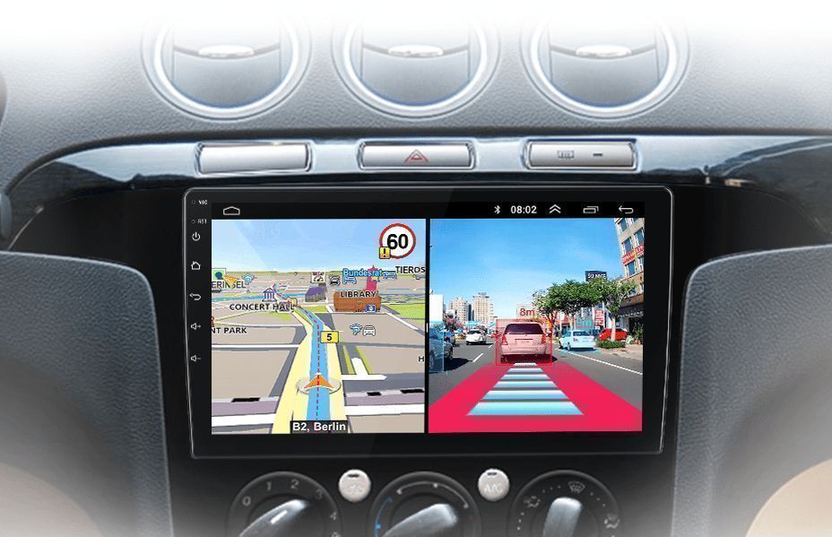 Radio nawigacja Ford S-MAX 2007 - 2015 Android Auto Carplay 4GB 64GB
