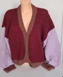 Oversizowy Swetr-kardigan. Handmade.