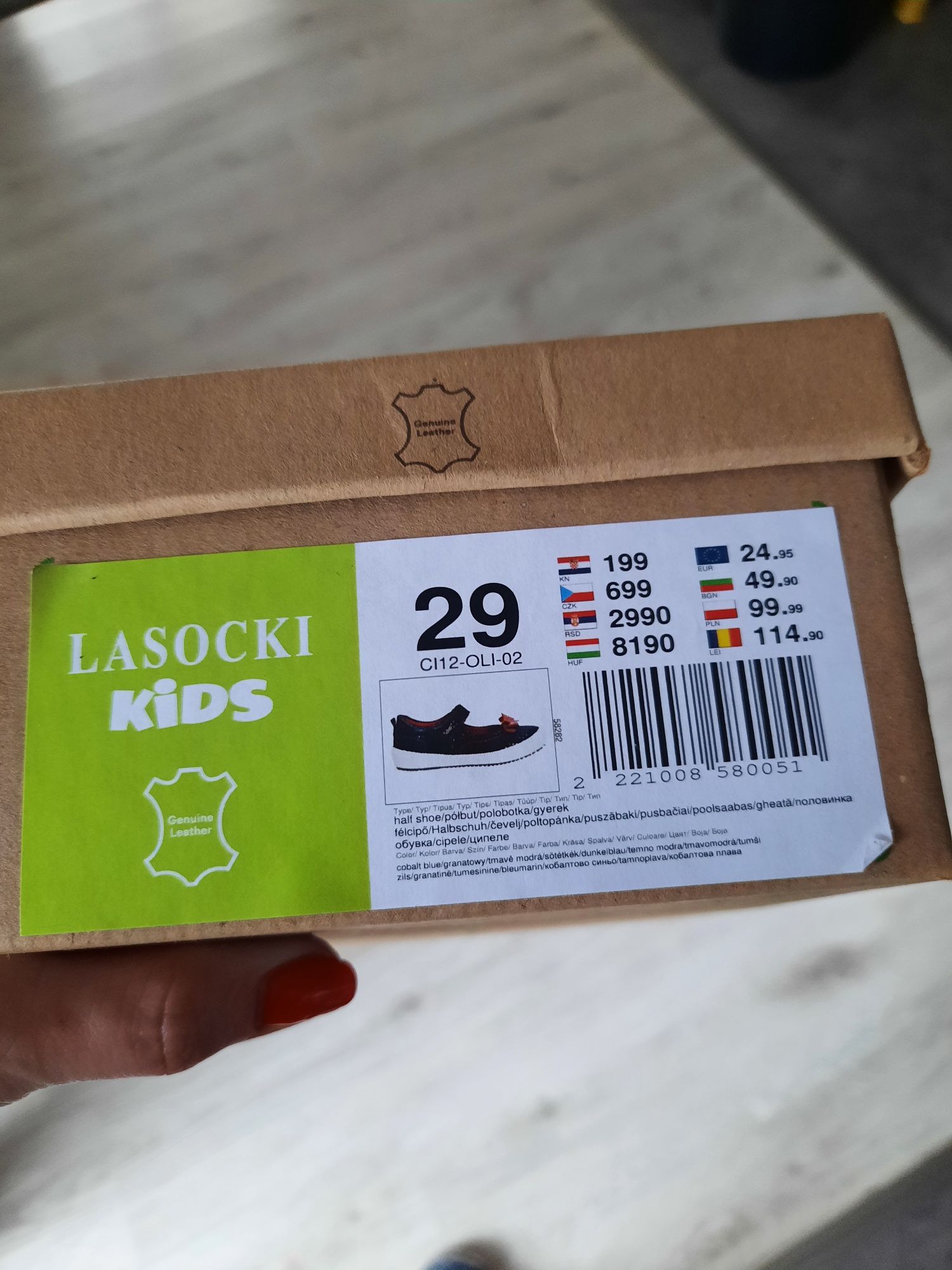 Półbuty Lasocki rozm 29