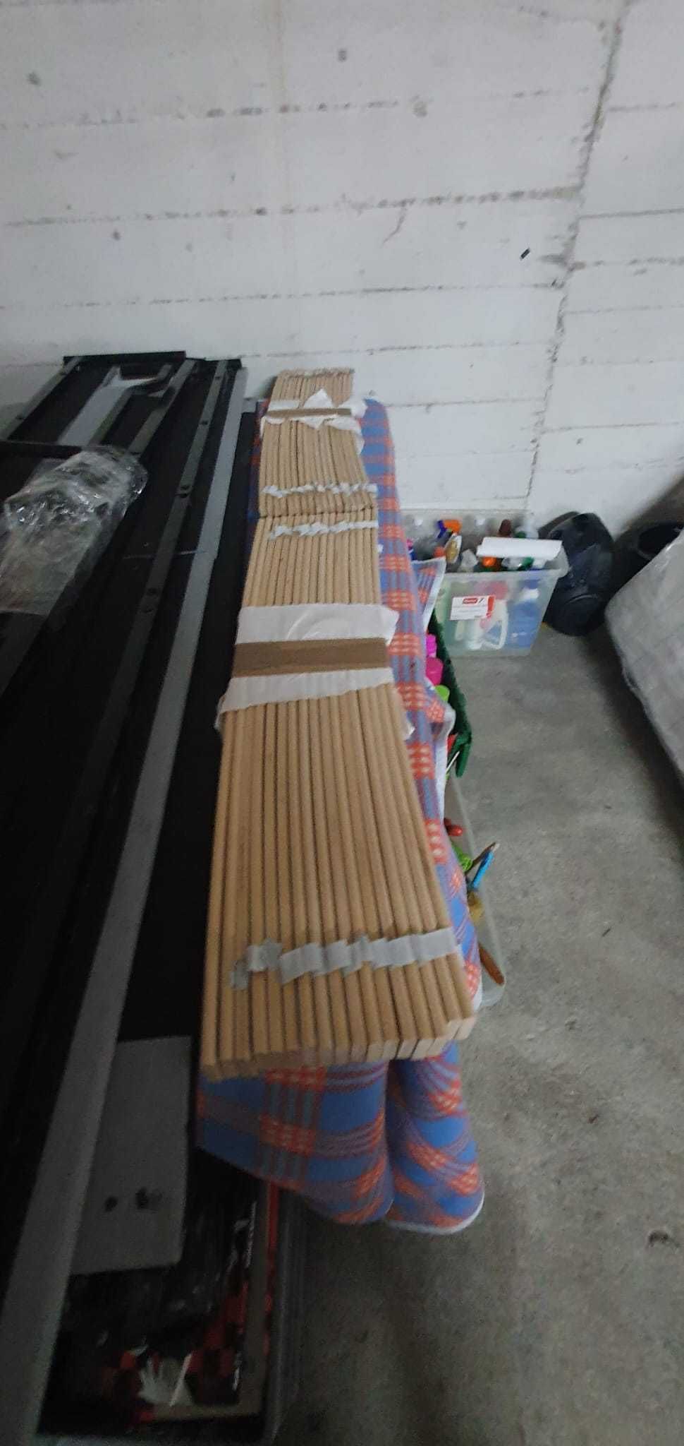 Cama de casal 160x200 SLATTUM IKEA sem colchão - poucos meses uso