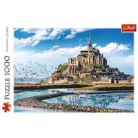 Puzzle 1000 Mont Saint-michel, Francja Trefl