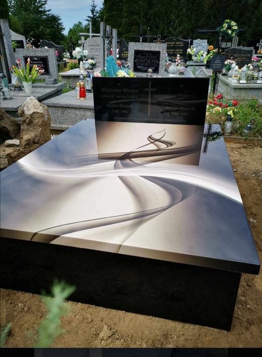 Tani nagrobek Kompozyt podwójny 3599 zł z montażem Cały Kraj-Promocja