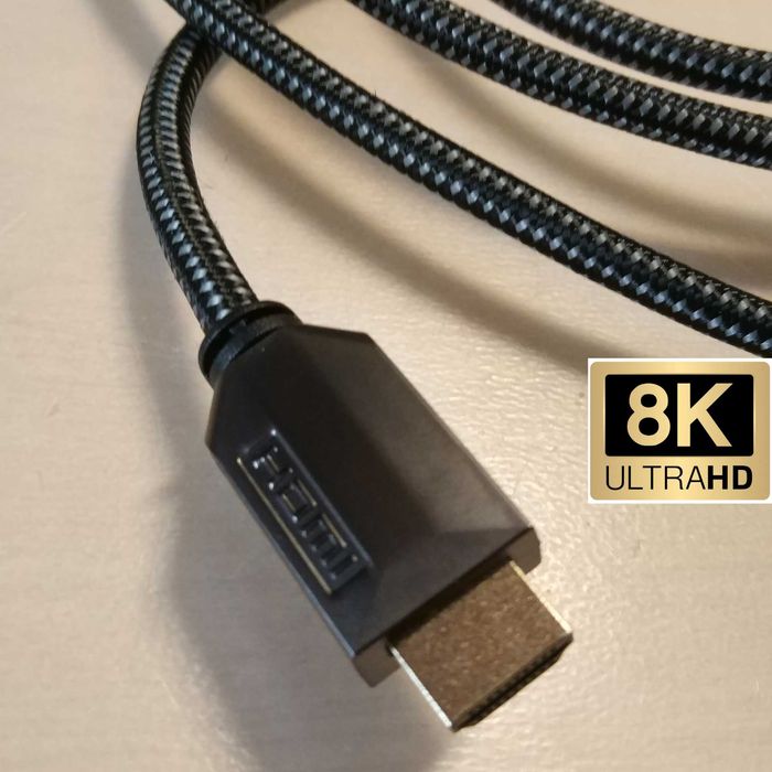 Kabel 8k HDMI 2.1  60Hz HDMI - HDMI 2 m 48gbps earc
