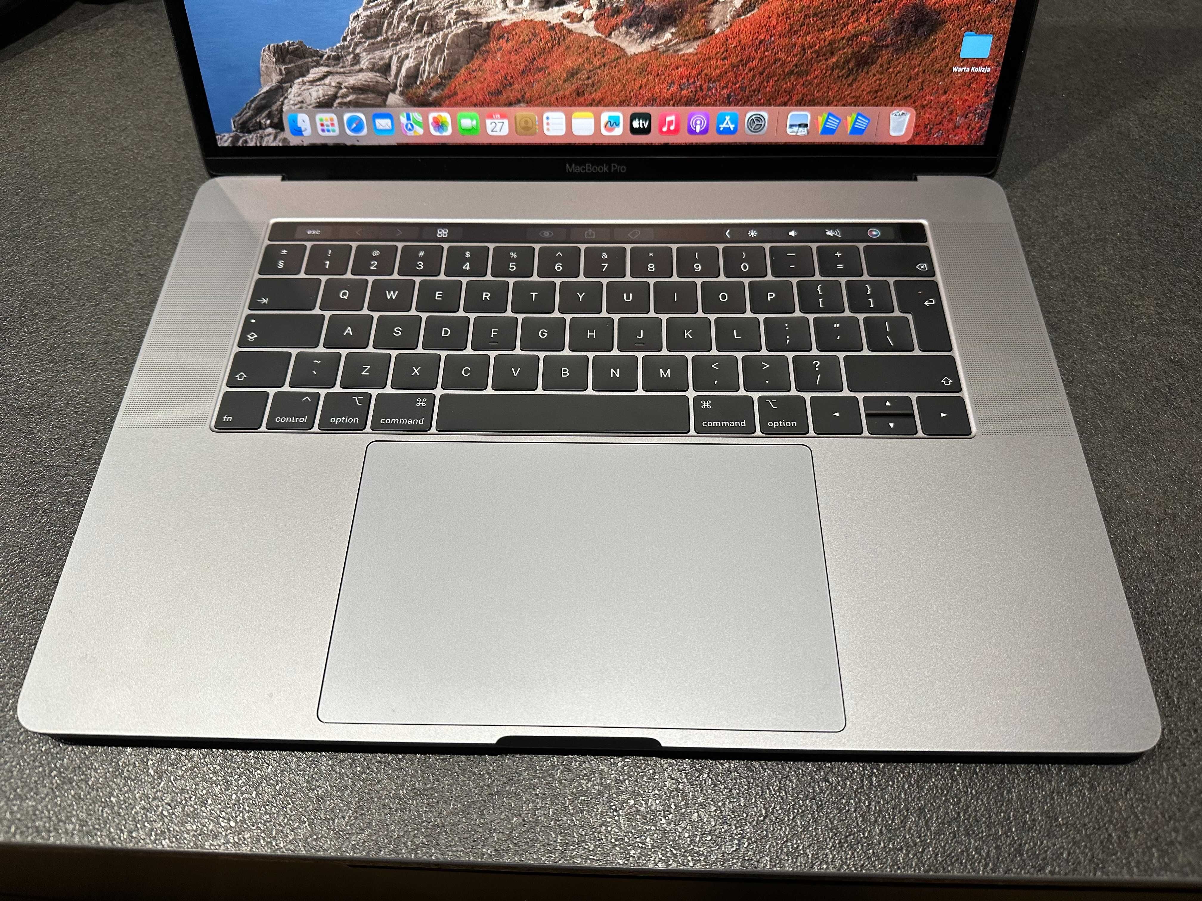MacBook Pro A1990, Core i7,16GB/512GB, NOWA BATERIA, POLSKA WERSJA