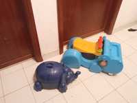 Andador Fisher price e bacio com tampa